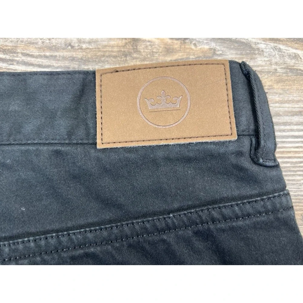 Peter Millar Black Casual‎ Chino Golf Pants Stretchy Men's 40 (ACTUAL 41/27.5)